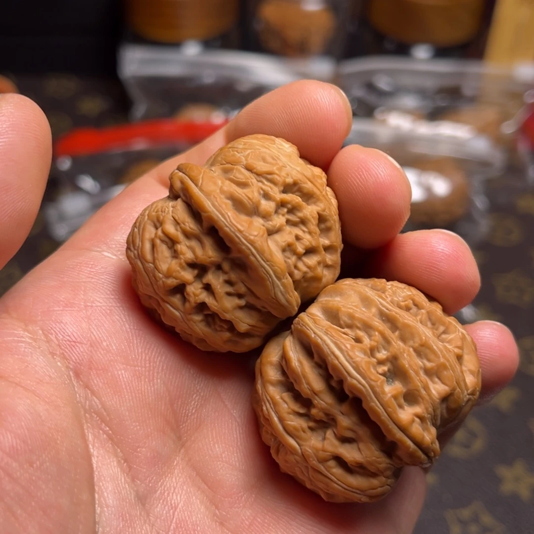 古***宁把件文玩核桃39尺元宝