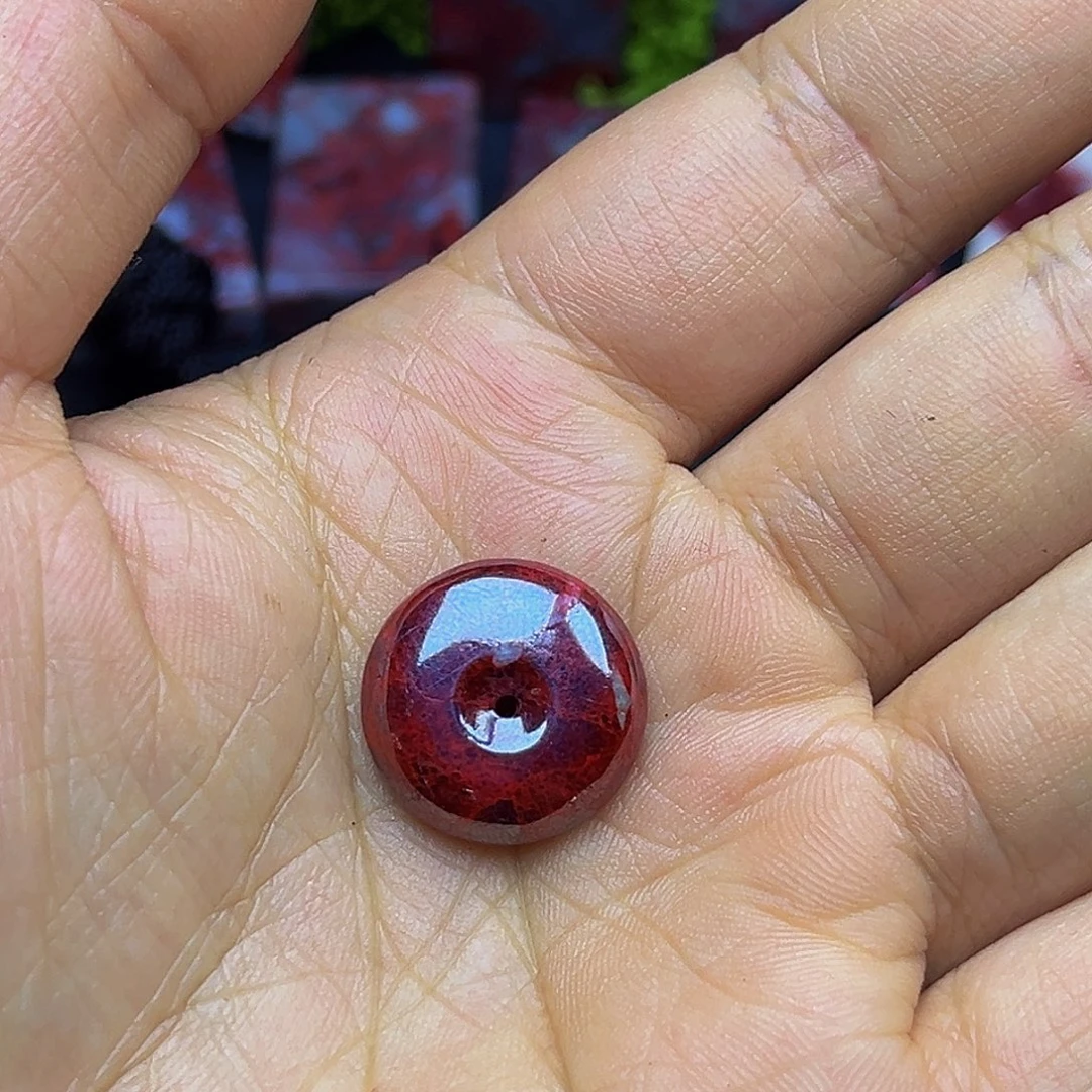 余***…天然辰砂朱砂吊坠