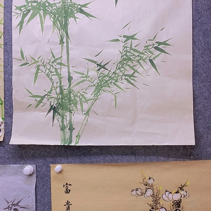 竖款新中式装饰画10