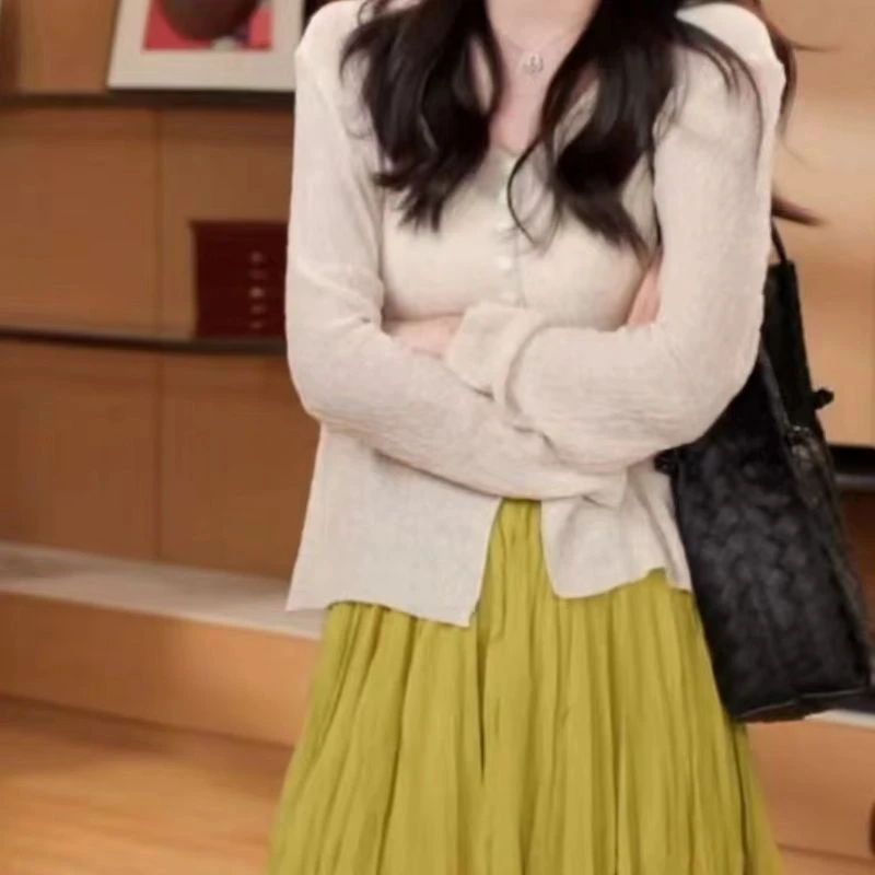 【极简】夏季气质小众设计师款半身裙 G00787