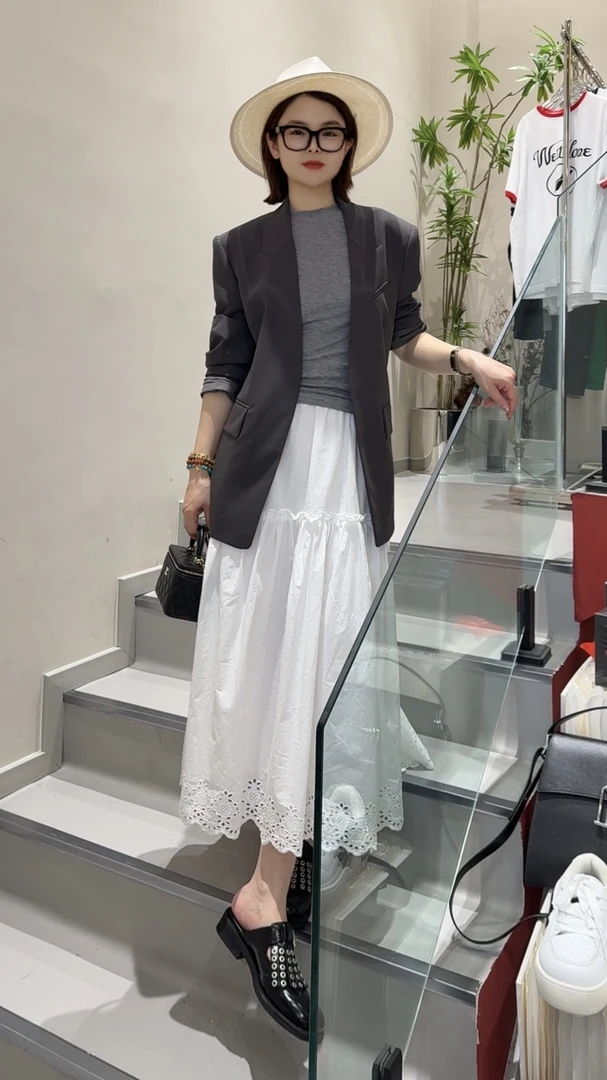 【HY买手店】新款无领气质百搭轻奢西服外套X002