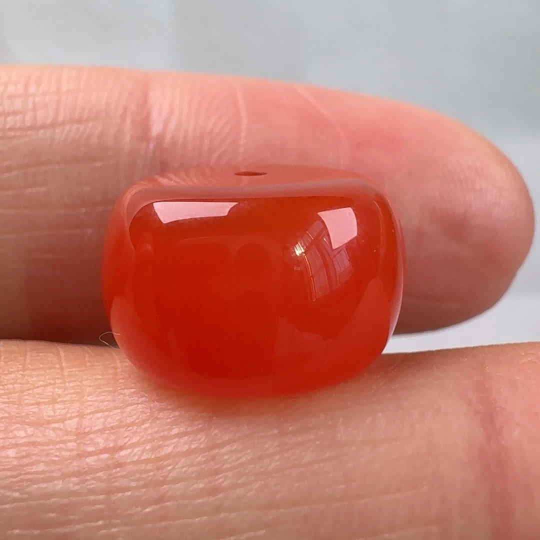 南红玛瑙未镶嵌墩子13.4*8.7