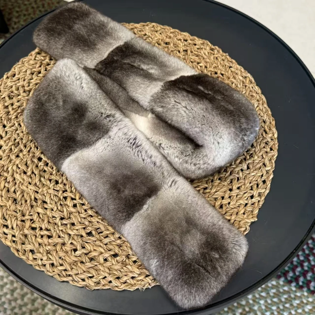 Jinmstudio丨獭兔毛皮围巾622501A0150