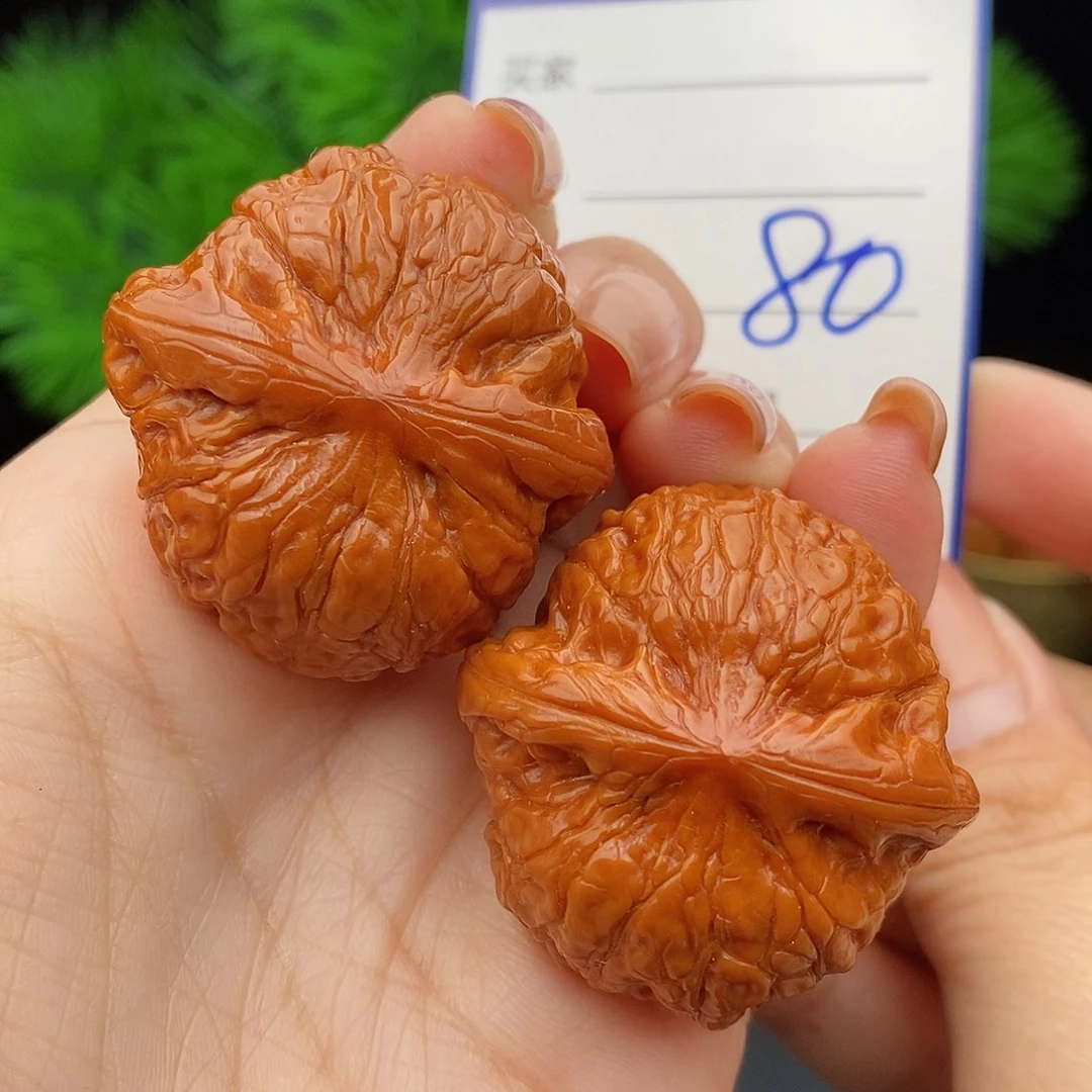 文玩核桃把件38乾隆磨80