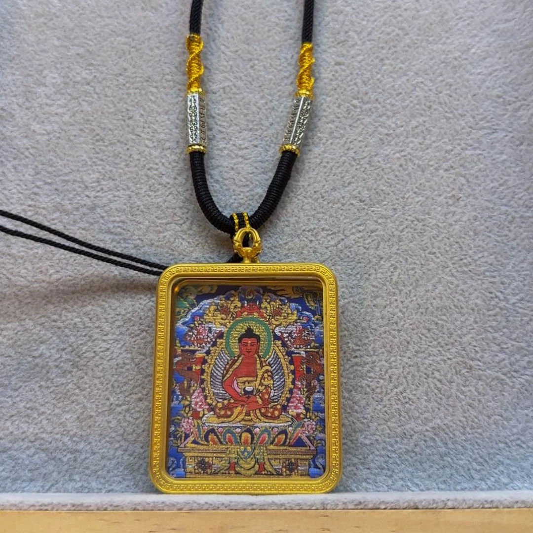 吊坠阿弥陀佛六字真言绳