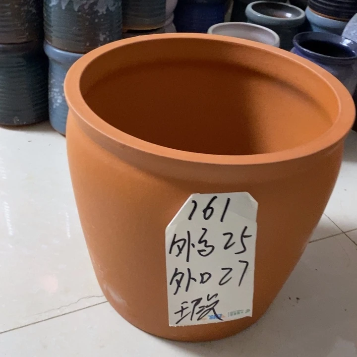 粗陶红陶绿植花盆761