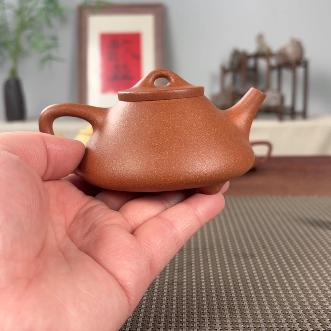 紫砂茶壶黄龙山原矿紫砂壶200