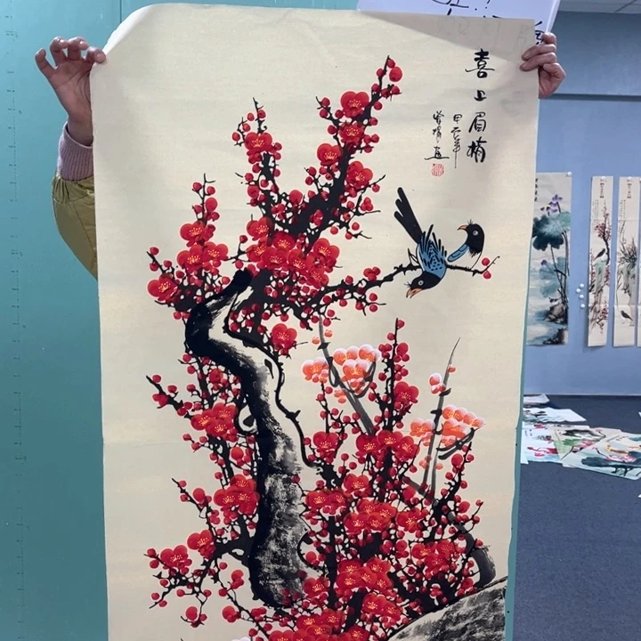 国画我的心好痛啊我的心真的好痛啊好痛
