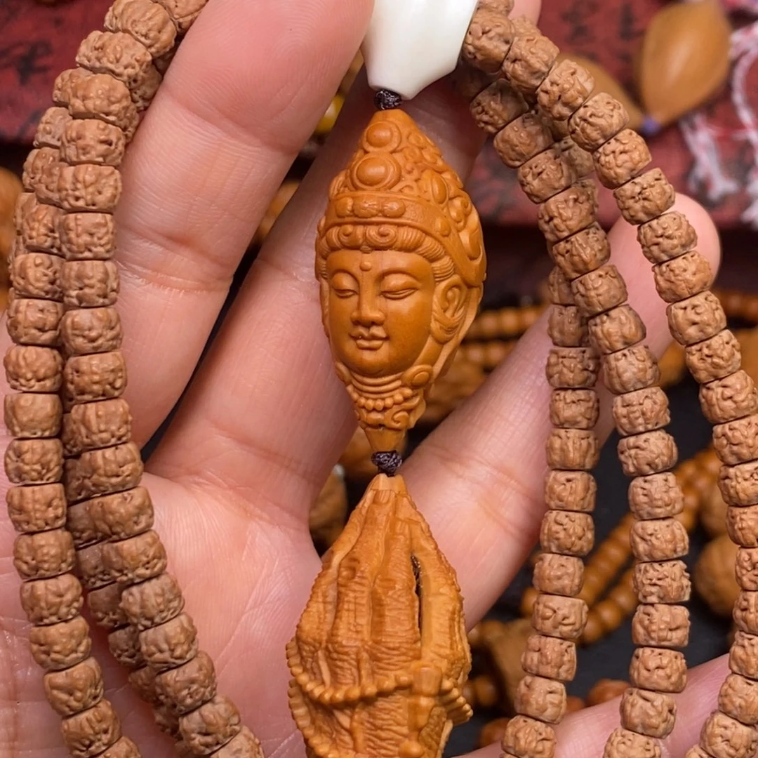 猴头核桃吊坠橄榄核桃