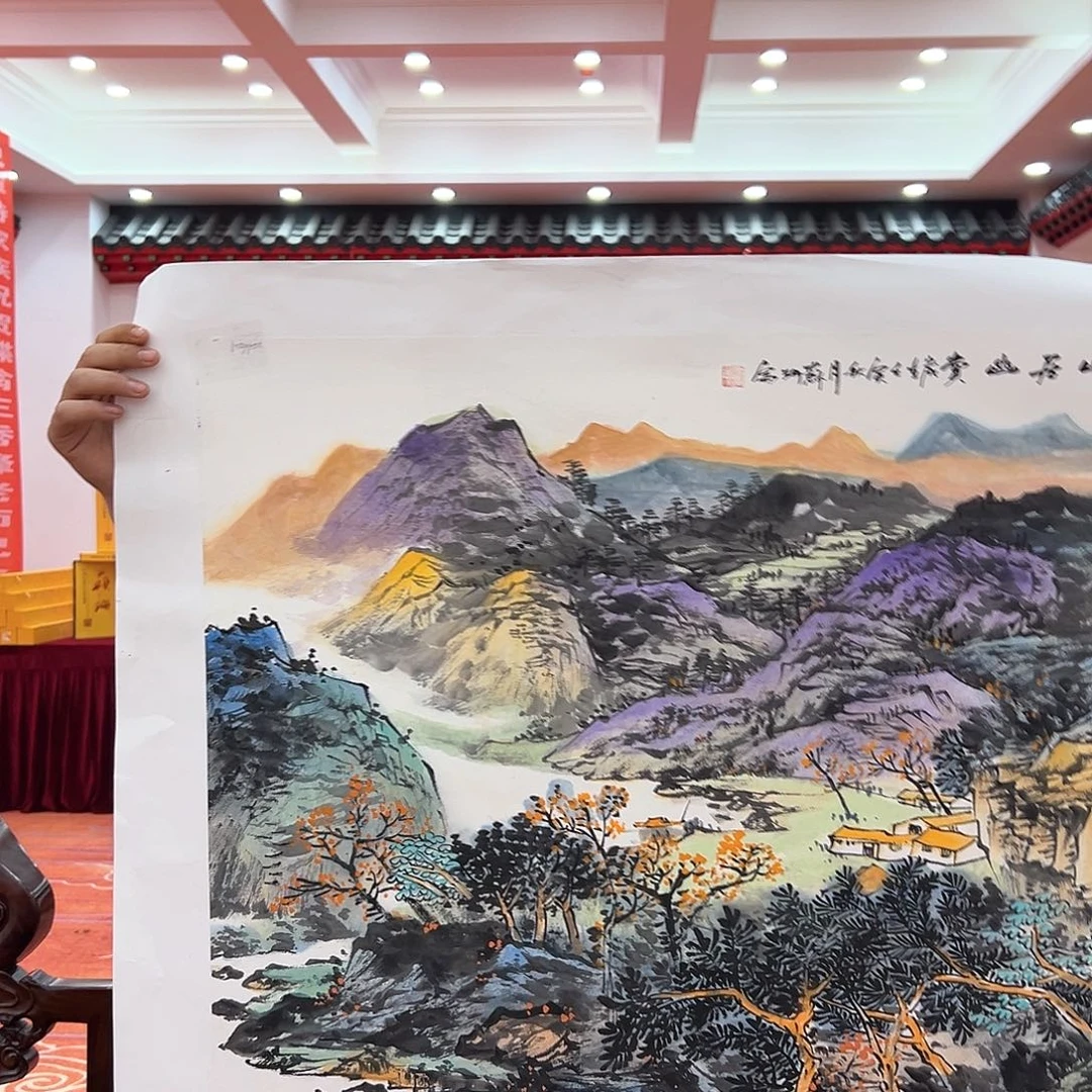 国画画家作品苏珊精品原作