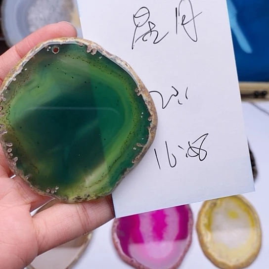 玛瑙/玉髓颈饰未镶嵌星**提