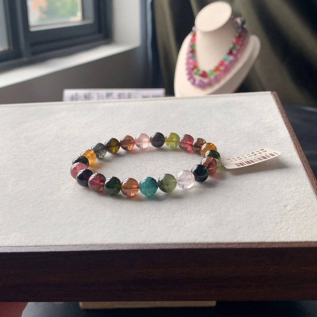 未镶嵌手链碧玺碧玺