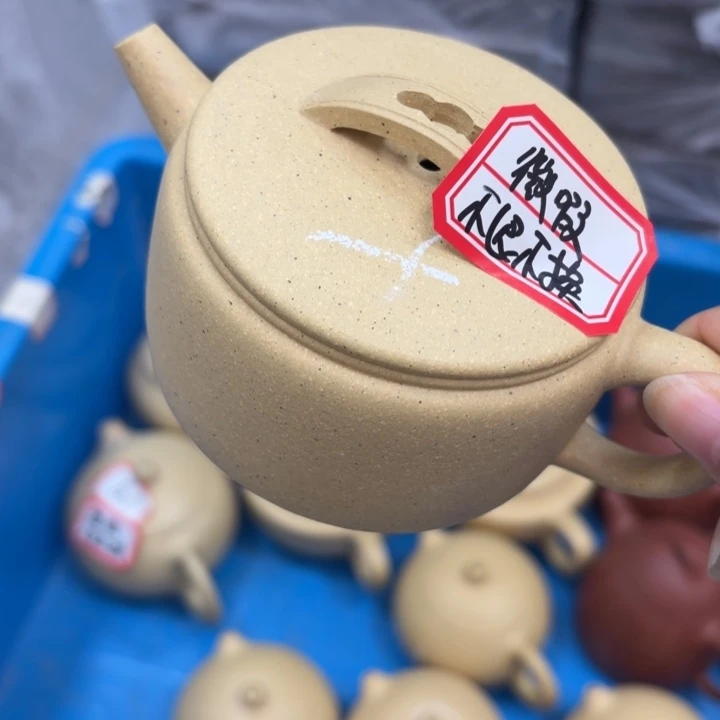 紫砂茶壶宜兴原矿本绿