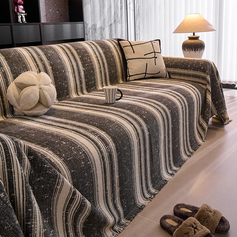 致叙防滑沙发巾四季通用沙发套罩全包沙发盖布防猫爪沙发盖巾布