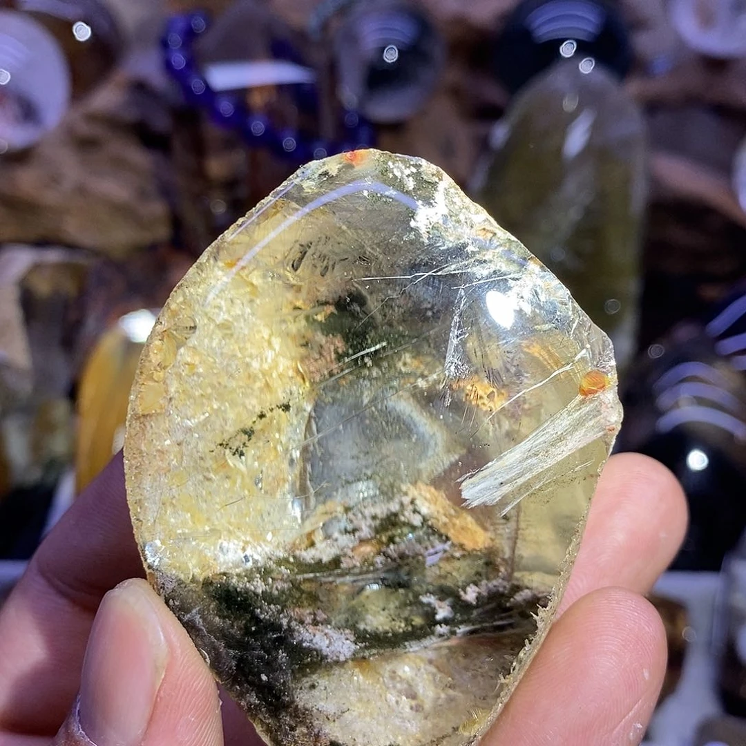 水晶珠宝半成品未镶嵌