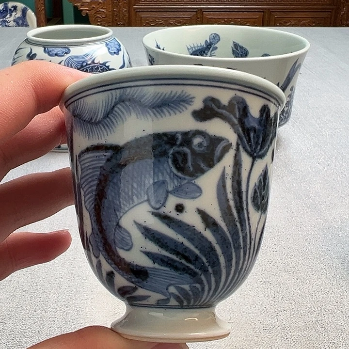 明续幽蓝，鱼藻铃铛杯