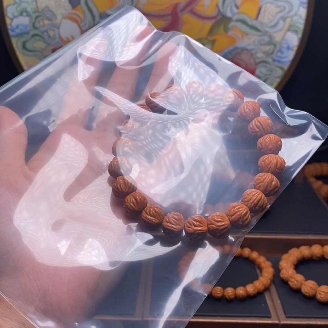 手串桃核哇*龙纹桃核风羽