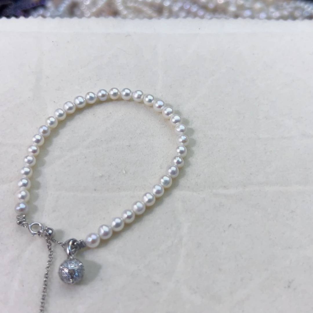 淡水珍珠手链49未镶嵌西***识