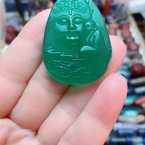 玛瑙/玉髓合金颈饰