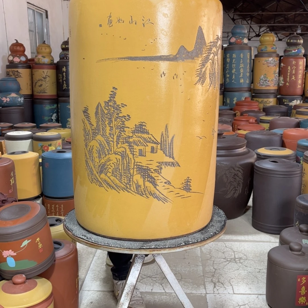 紫砂茶叶罐茶叶罐