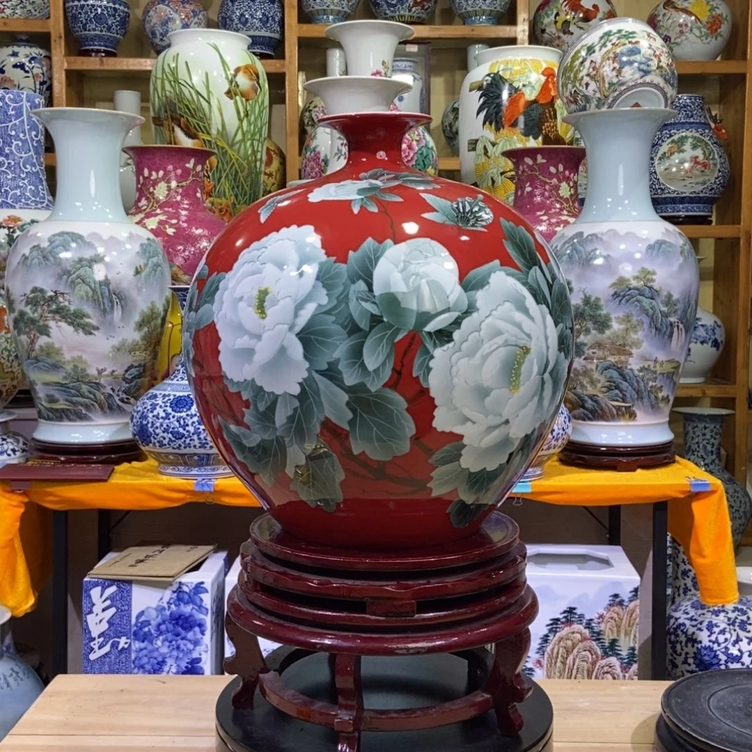 景德镇陶瓷花瓶摆件