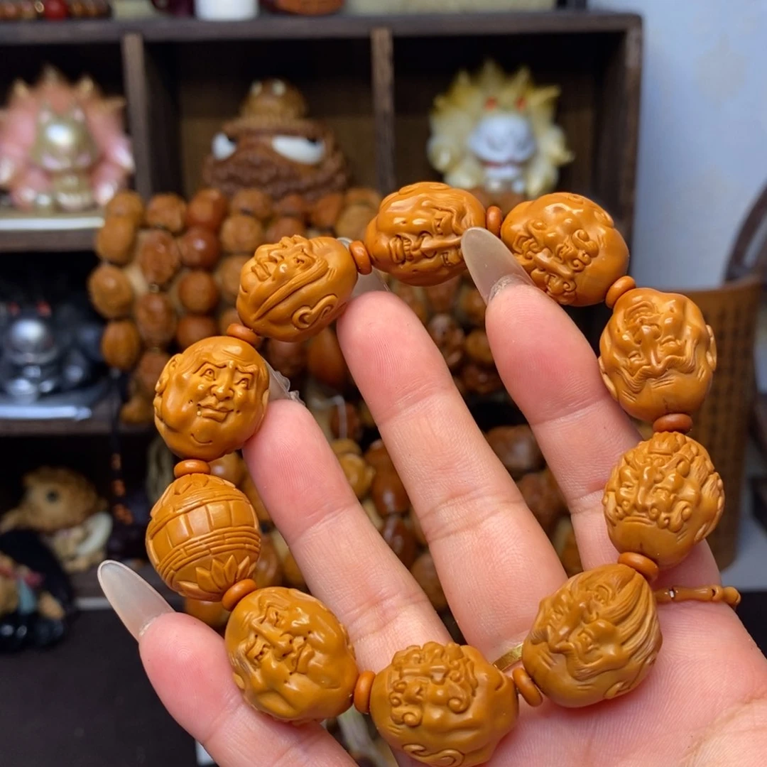 橄榄核手串/手链十八罗汉