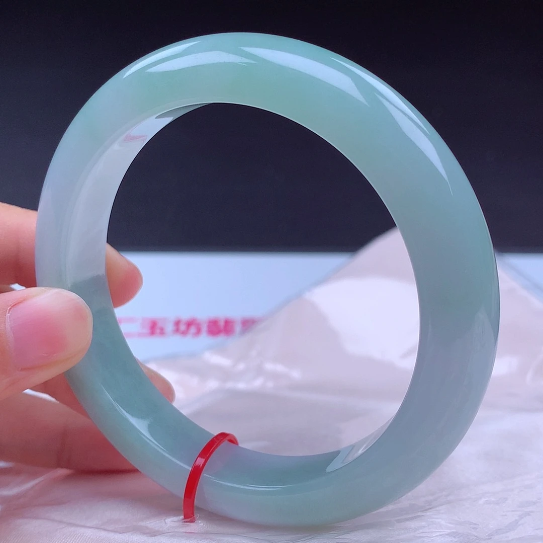 翡翠未镶嵌手镯手镯001528