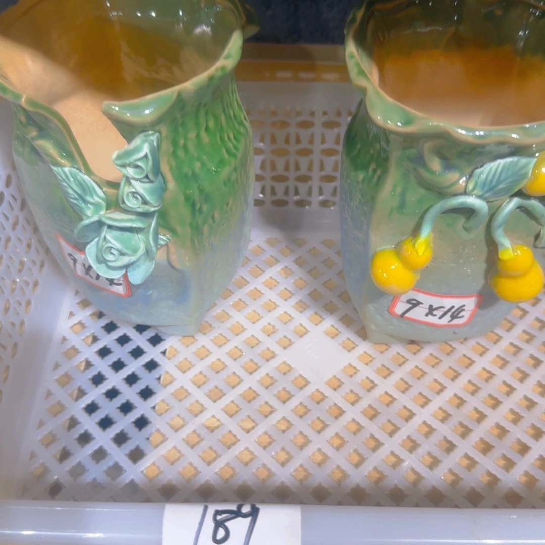 紫砂花盆粗陶精雕
