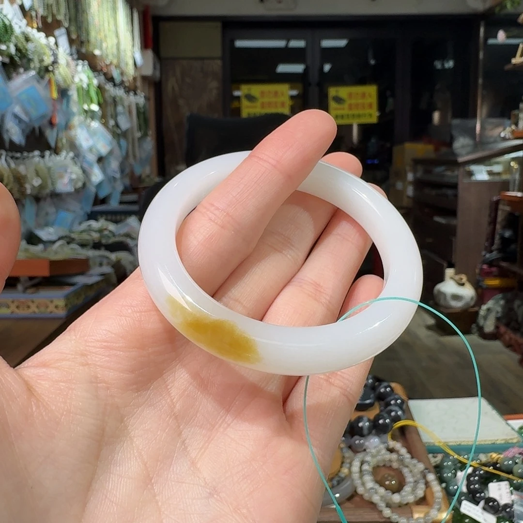 和田玉未镶嵌手链51