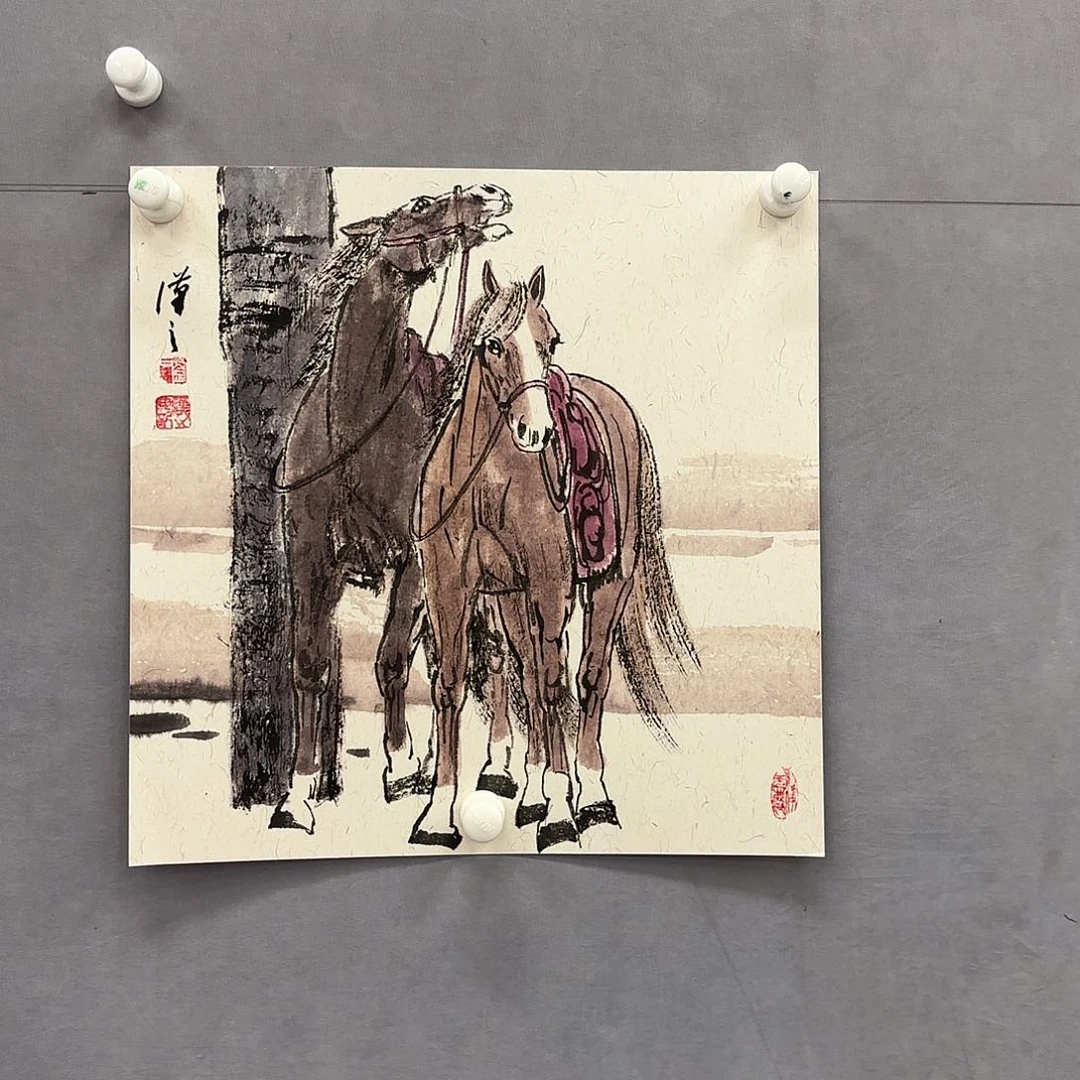 国画亲笔手绘原创