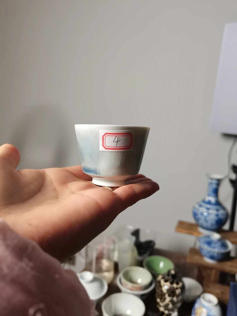 高温釉主人杯景德镇陶瓷手工茶器
