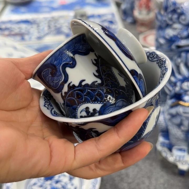 【闪购商品】.*三景德镇手工手绘陶瓷