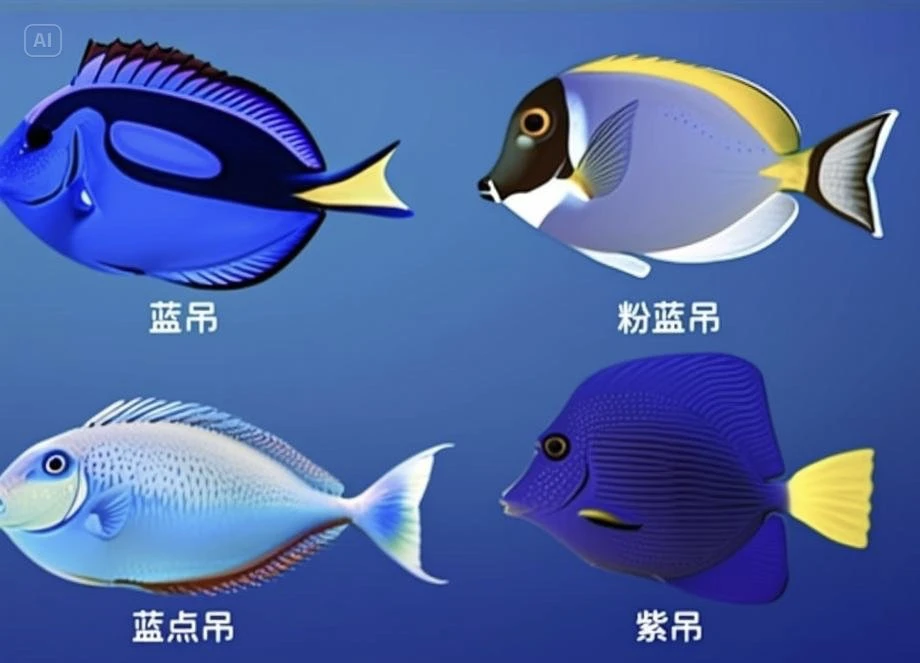 吊类，海水鱼刺尾鱼集合