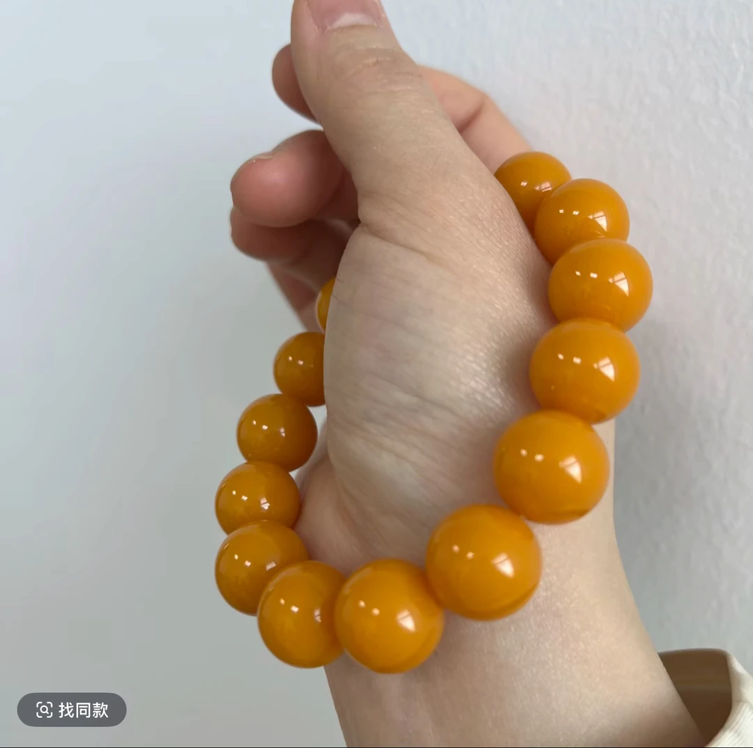 w032 咕巴精美纯色手串卡 14mm