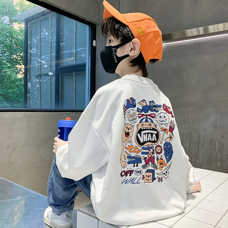 男童2025秋装长袖中大童秋季儿童休闲洋气炸街SLWZ9089