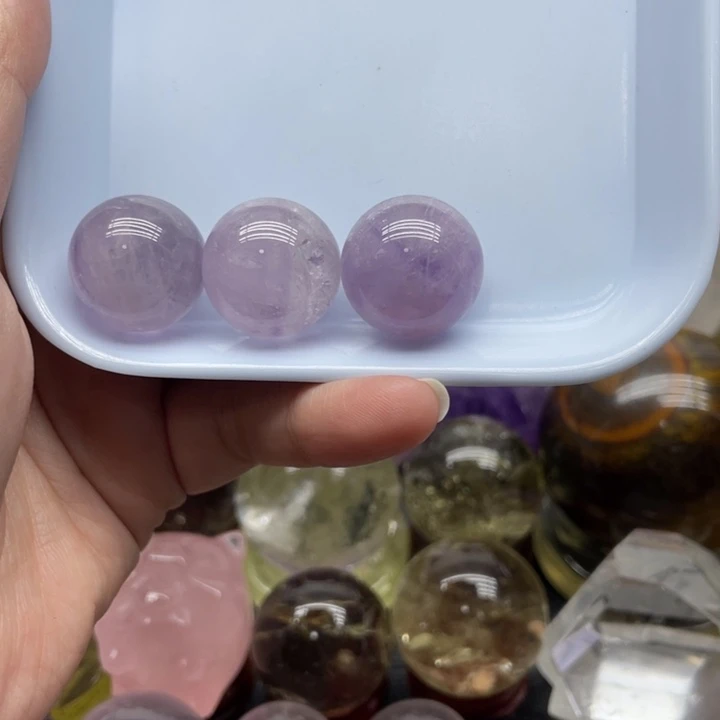 珠宝半成品未镶嵌水晶31号20mm