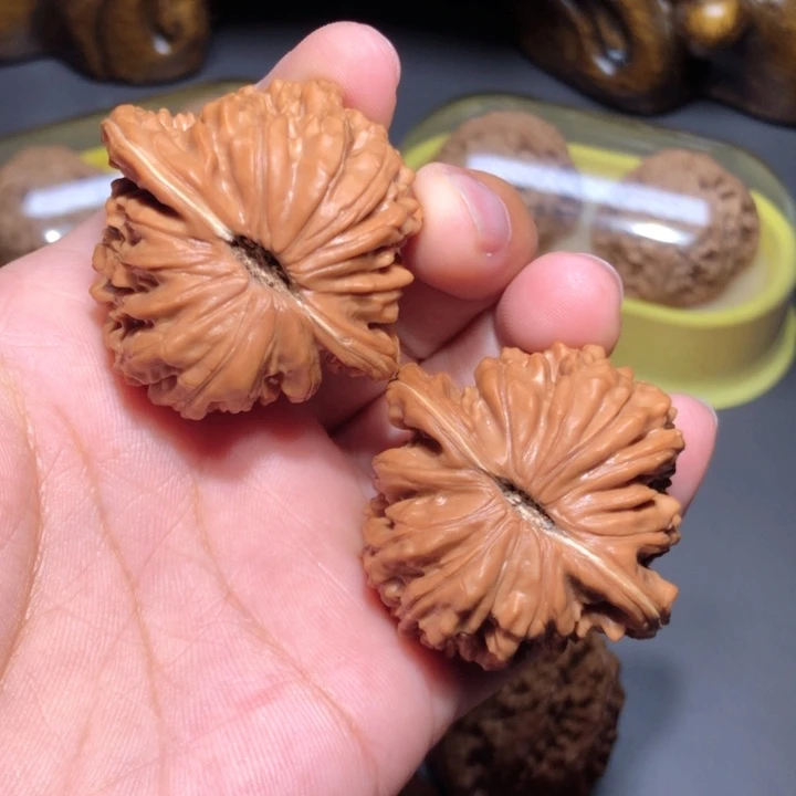 文玩核桃把件W*Y43四座楼