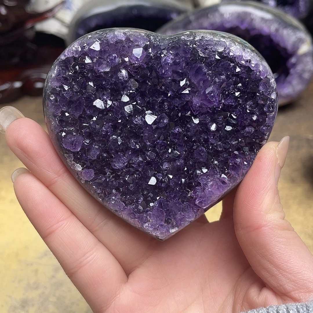 大型摆件（非配饰）紫晶未镶嵌