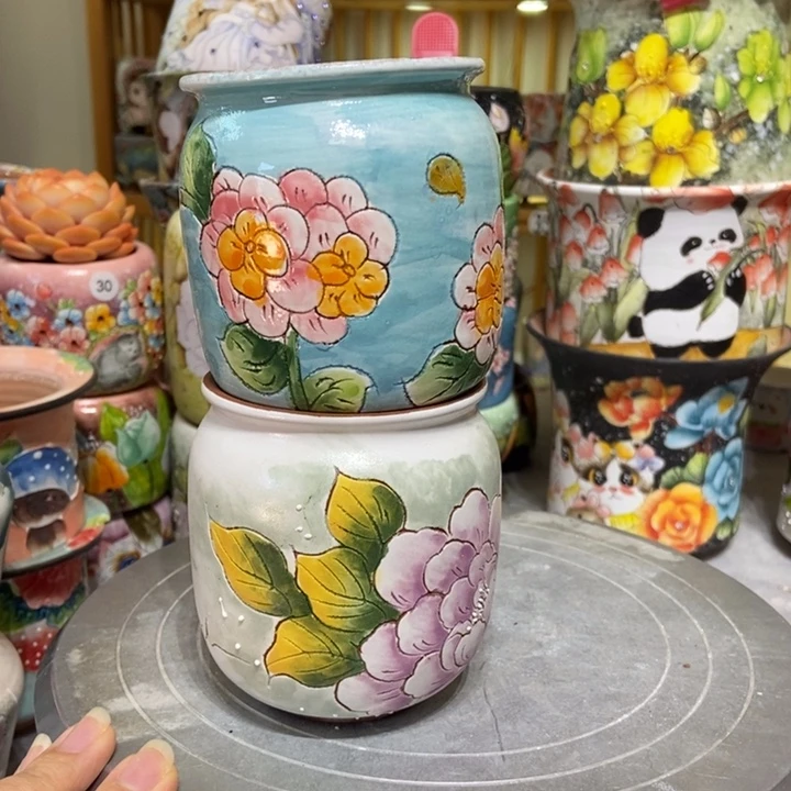 景德镇艺术手绘作品