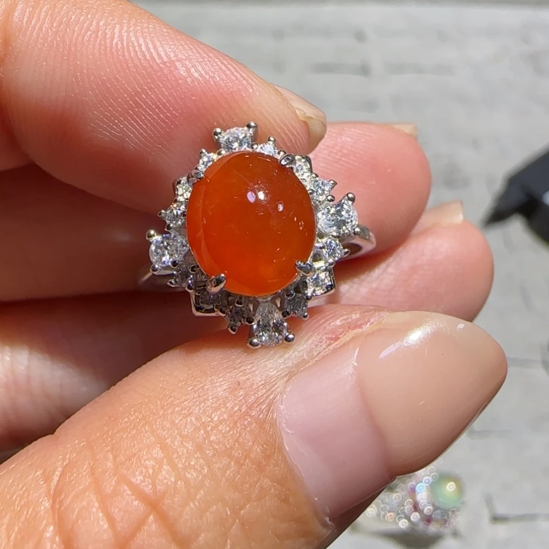 翡翠未镶嵌戒指翡翠