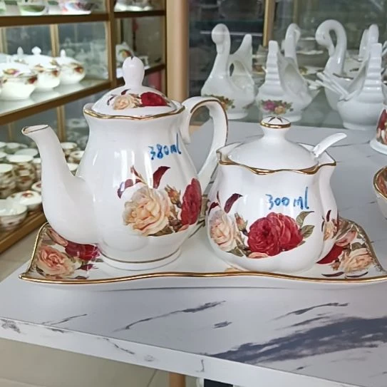 新疆西藏包邮金秋玫瑰手工拍金刮金醋壶辣子罐底盘