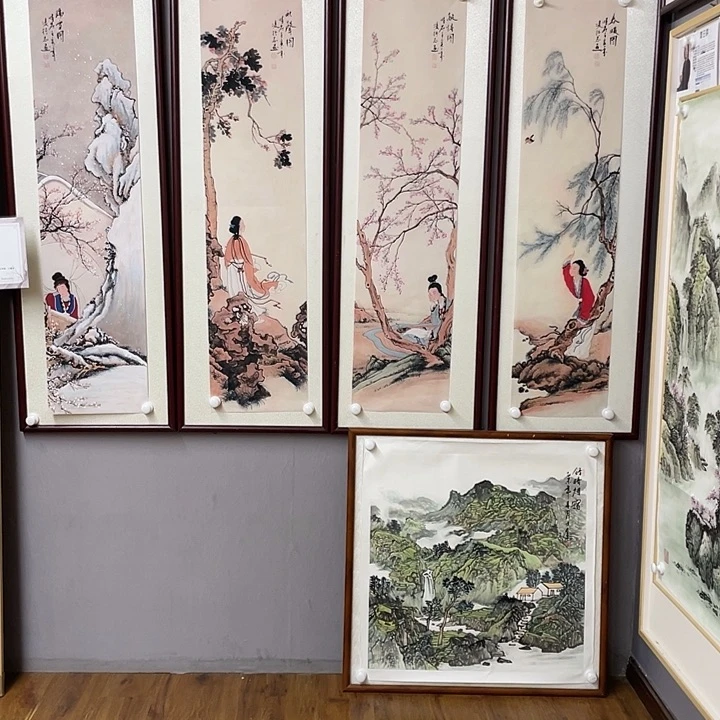 国画纯手绘国画山水画闪购链接