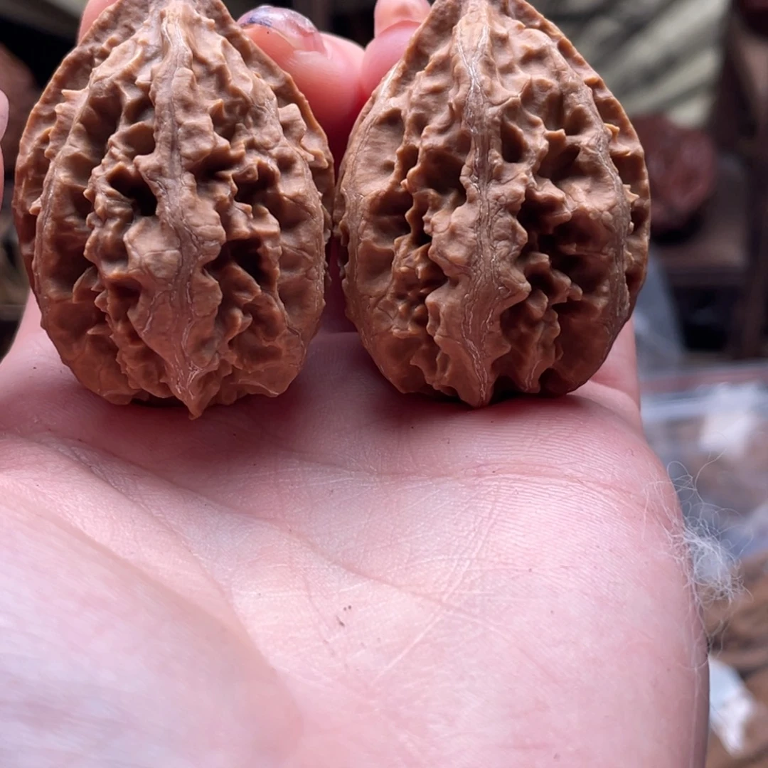 文玩核桃把件楸刀鱼69