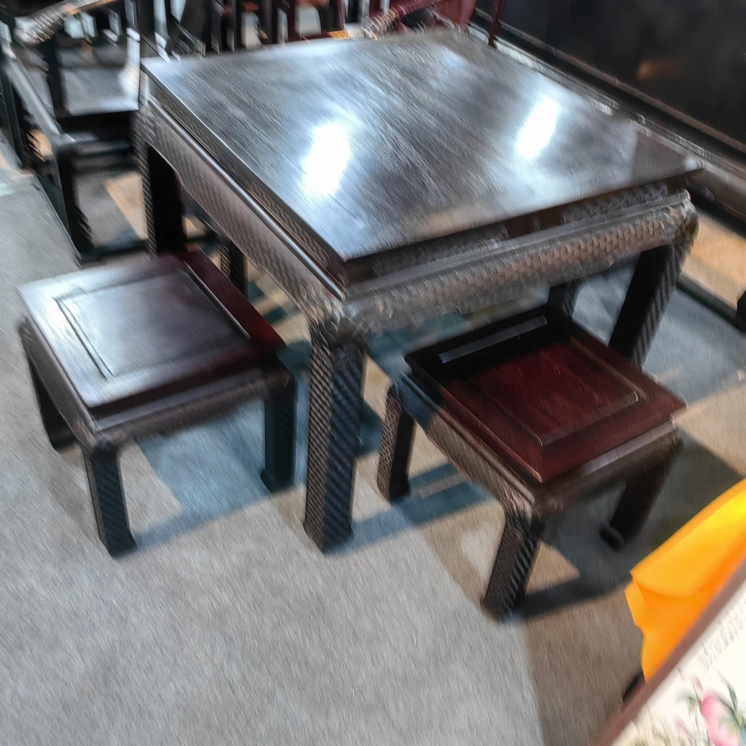 住宅家具八仙桌五件定4666