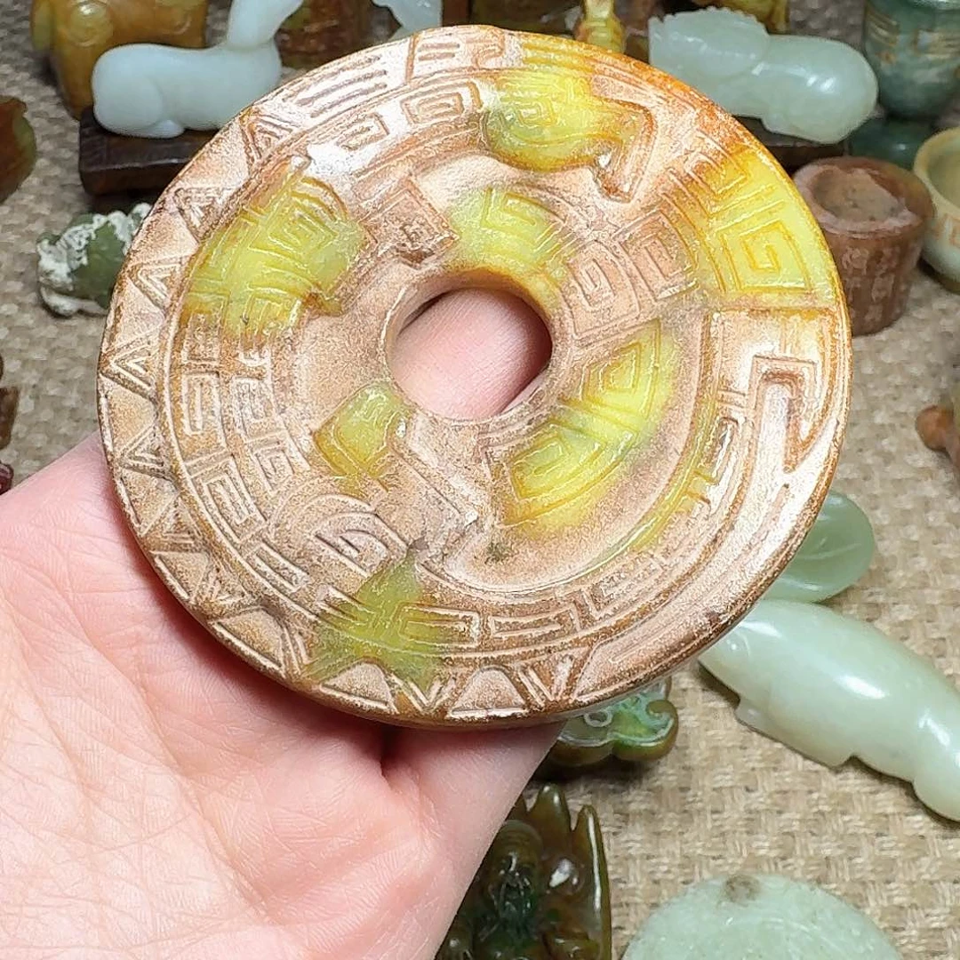 白玉菩提吊坠挂件