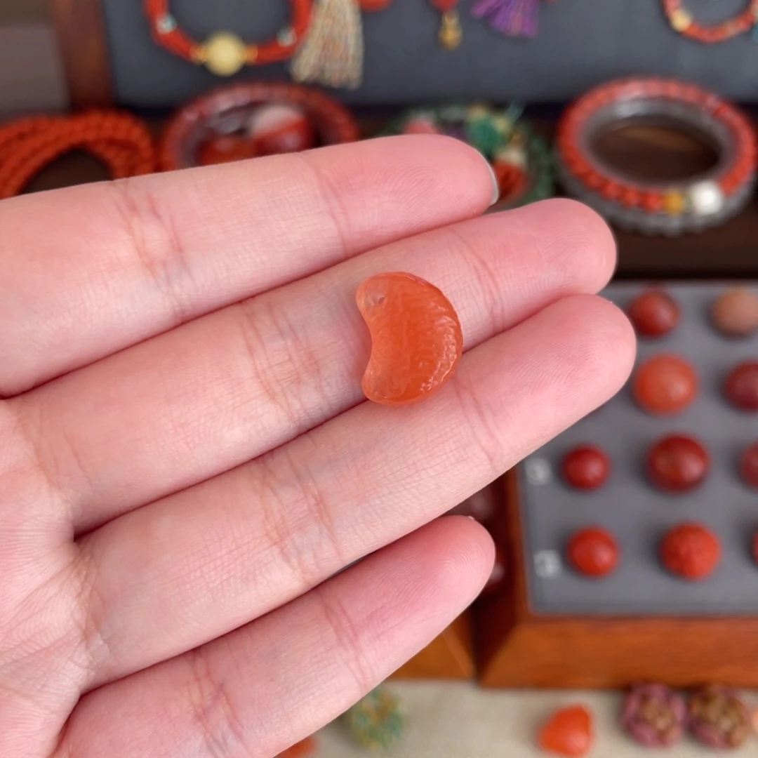 南红玛瑙未镶嵌橘子瓣大橘大利