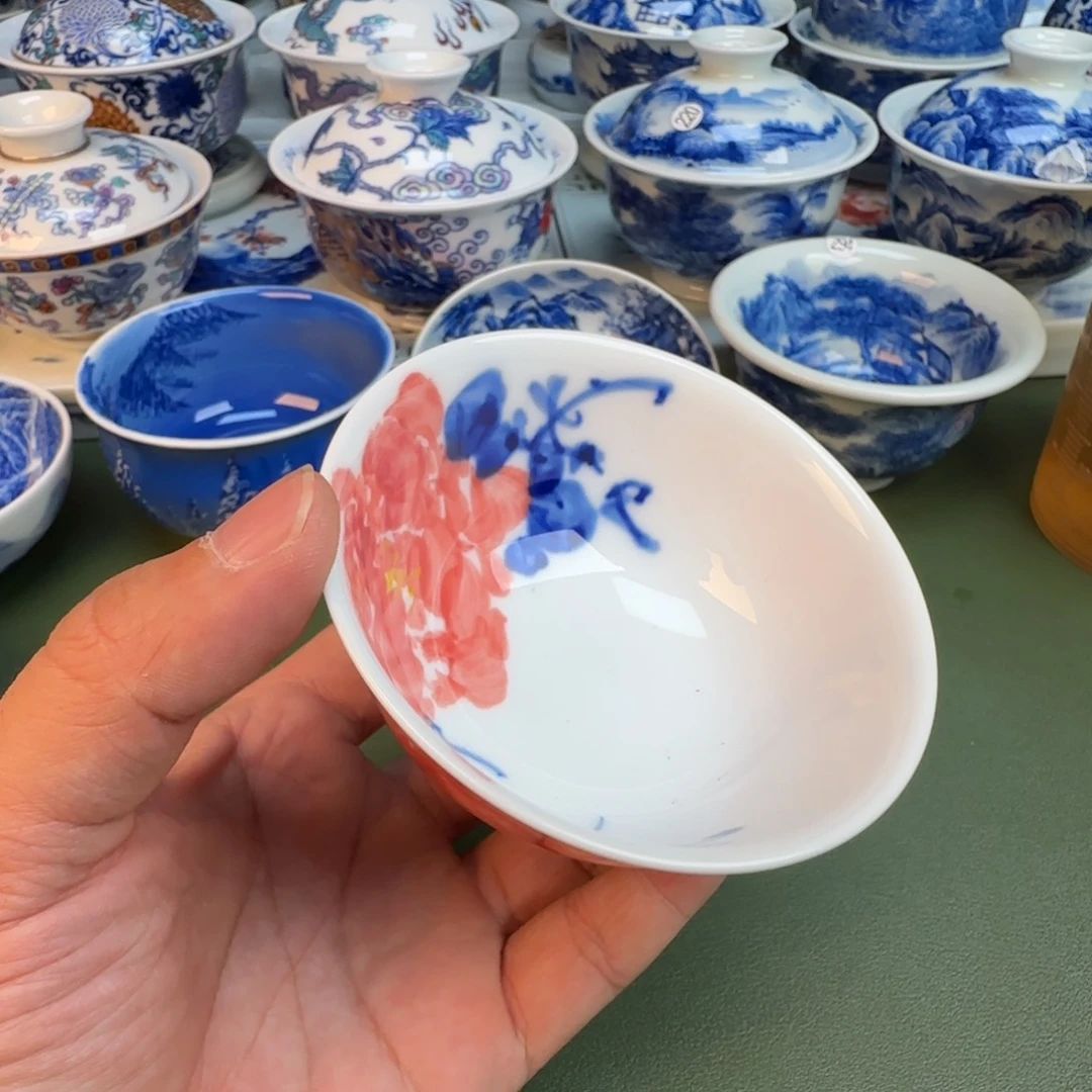 陶纯手工纯手绘茶具235