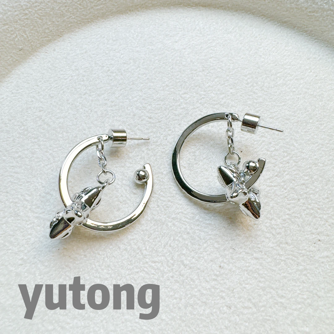 铜合金耳饰 【雨桐轻奢饰品】设计款耳环YT03159