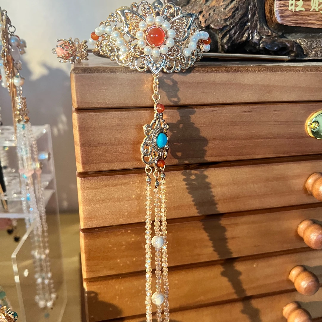 铜合金婚庆饰品 古悦倾城（情人节）复古和汉服发饰