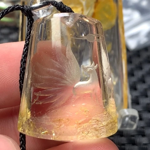 水晶颈饰未镶嵌祥*